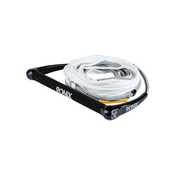 Ronix Combo 2.0 wakeboard rope and handle package in white and Grey