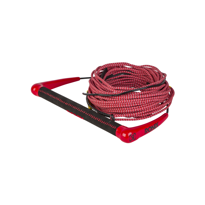 Ronix Combo 3.0 wakeboard rope and handle package in Red