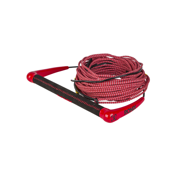 Ronix Combo 3.0 wakeboard rope and handle package in Red