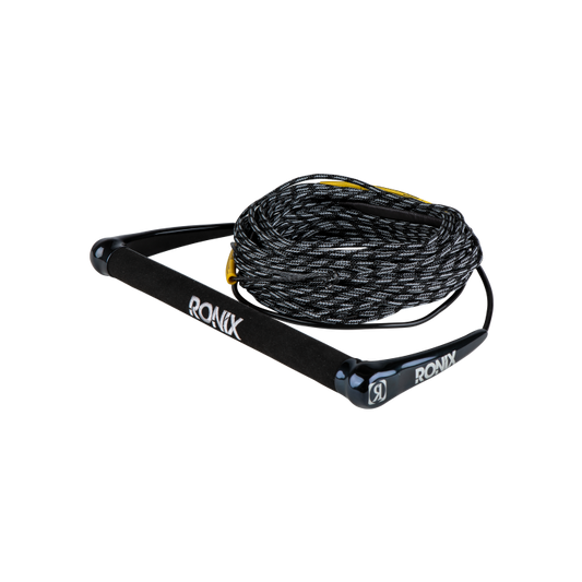 Ronix Combo 4.0 wakeboard rope and handle package in Black