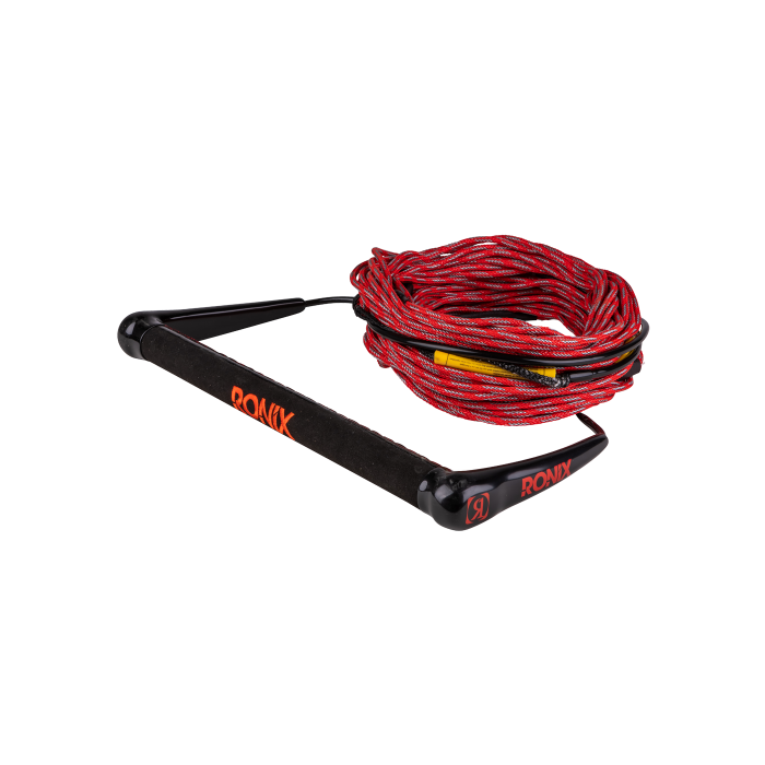 Ronix Combo 4.0 wakeboard rope and handle package in Red