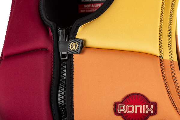 Streamlined design of Ronix Coral women's impact vest