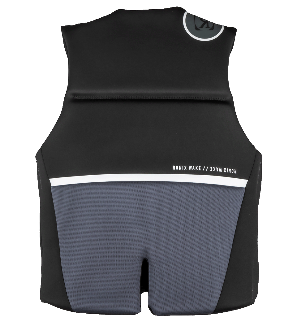 Back view of Ronix Covert CGA watersports life jacket
