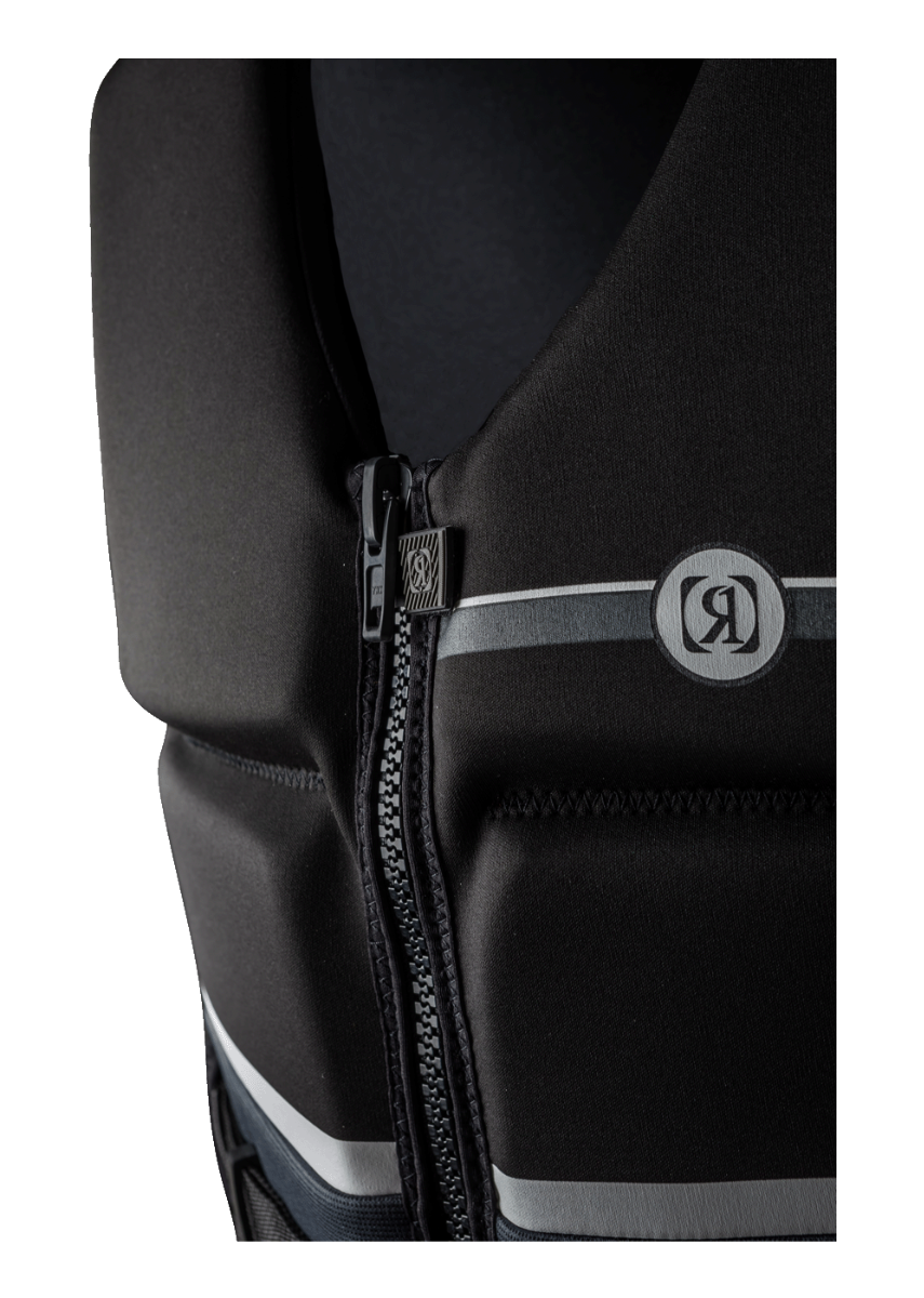 zipper of Ronix Covert CGA 2027 boating life vest