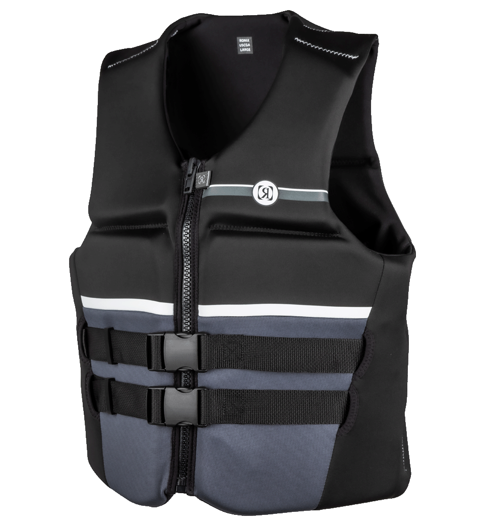 Front view of Ronix Covert CGA 2027 boating life vest