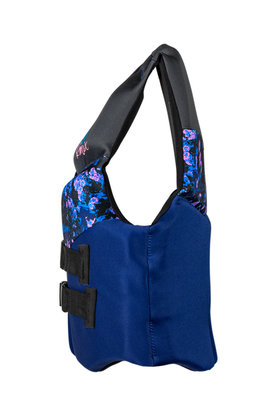 Side view of Ronix Daydream women's Coast Guard Approved life jacket