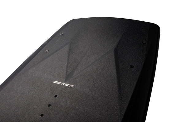 Ronix District wakeboard lightweight construction and board detail