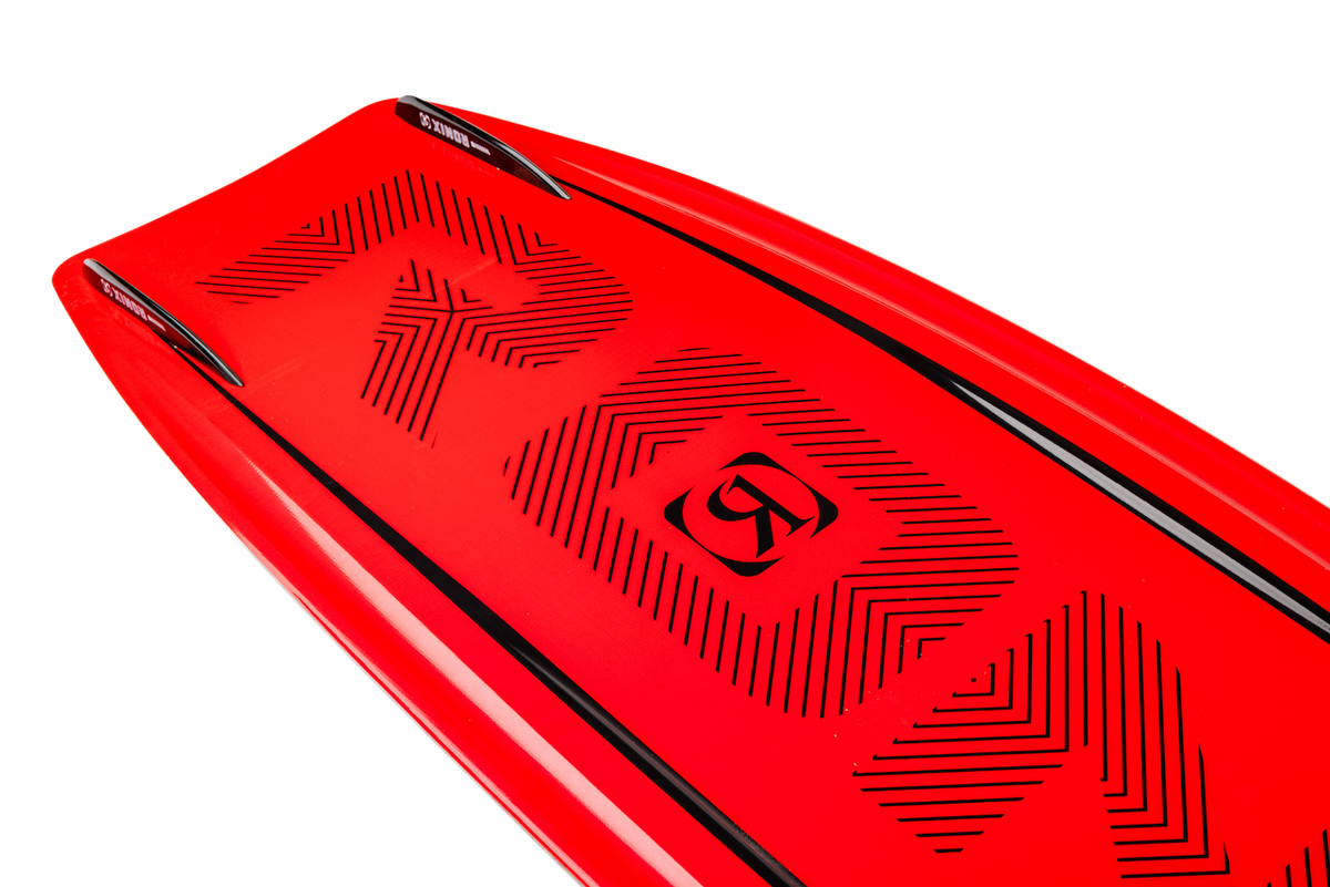 Ronix District wakeboard lightweight construction and board detail