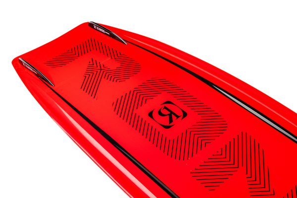 Ronix District wakeboard lightweight construction and board detail
