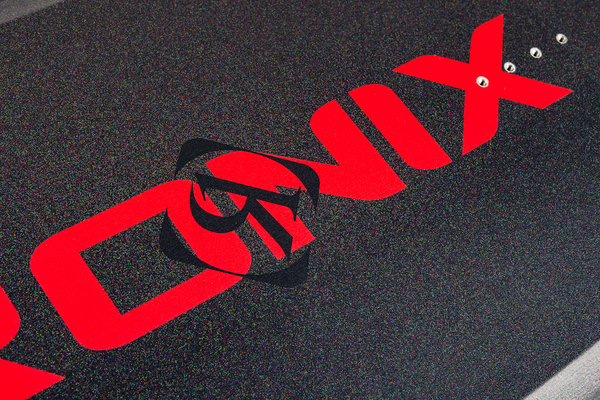 Ronix District wakeboard lightweight construction and board detail