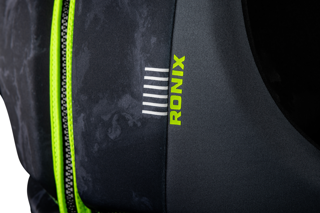 Front view of Ronix Dyno 2027 Coast Guard Approved life jacket