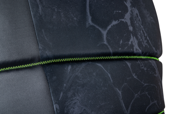 Retro-inspired design details on Ronix Dyno CGA life vest construction