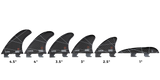 Ronix Floating Fin-S fiberglass epoxy wakesurf replacement fins