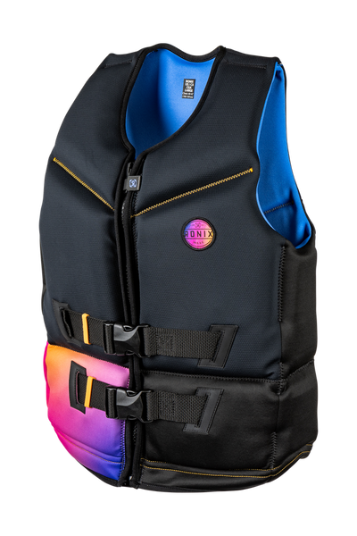 Front view of Ronix Imperial women's Coast Guard Approved life jacket