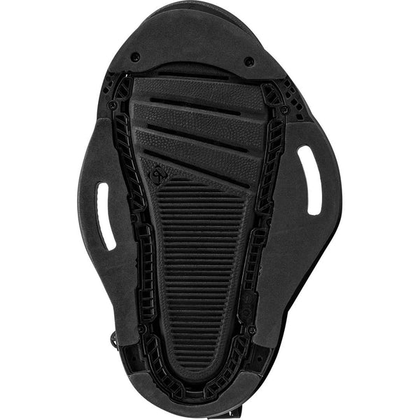 bottom view of Ronix Kinetik Project wakeboard bindings
