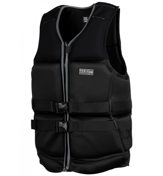 Front view of Ronix Koal Capella 3.0 Coast Guard Approved life vest
