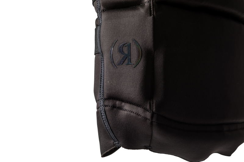 logo on the Ronix Koal Capella 3.0 wakesurf life jacket