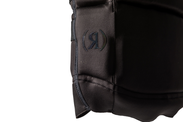 logo on the Ronix Koal Capella 3.0 wakesurf life jacket