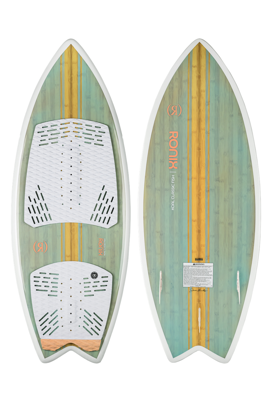 2026 Ronix Koal Classic Fish women's surf-style wakesurf board