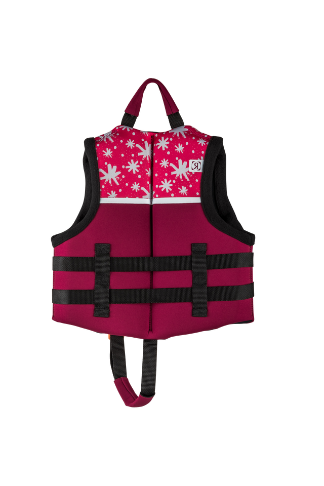 Ronix Laguna Girls' Child Coast Guard Approved Life Vest 2026 for 30–50 lbs