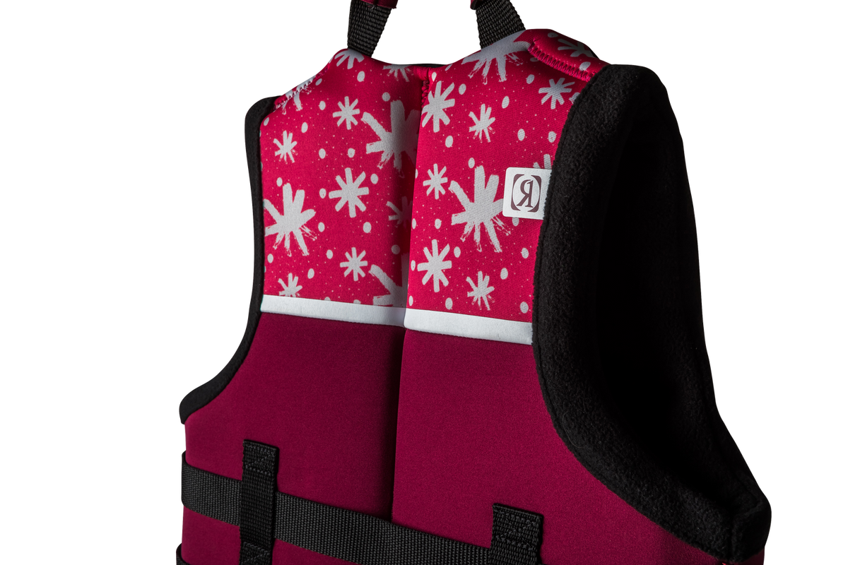 Ronix Laguna Girls' Child Coast Guard Approved Life Vest 2026 for 30–50 lbs