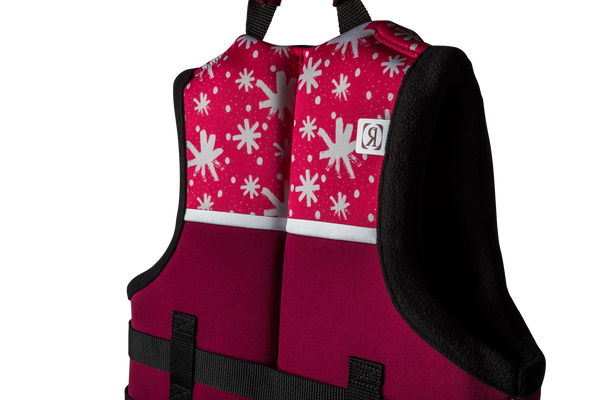 Ronix Laguna Girls' Child Coast Guard Approved Life Vest 2026 for 30–50 lbs