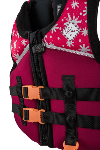 Ronix Laguna Girls' Child Coast Guard Approved Life Vest 2026 for 30–50 lbs