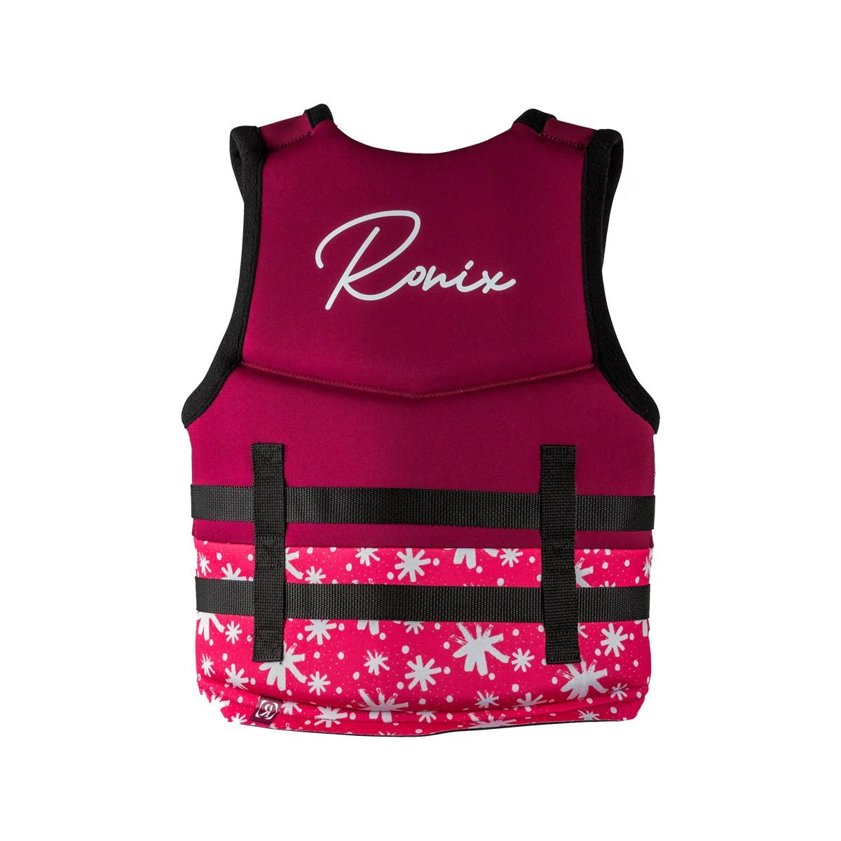 Ronix Laguna Girls' Youth CGA Life Vest 2026 in Plum for 50–90 lbs