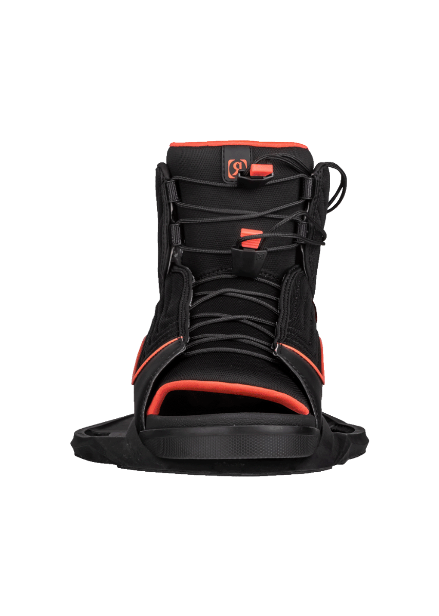 AutoLock lacing system on Ronix Luxe women's wakeboard boot