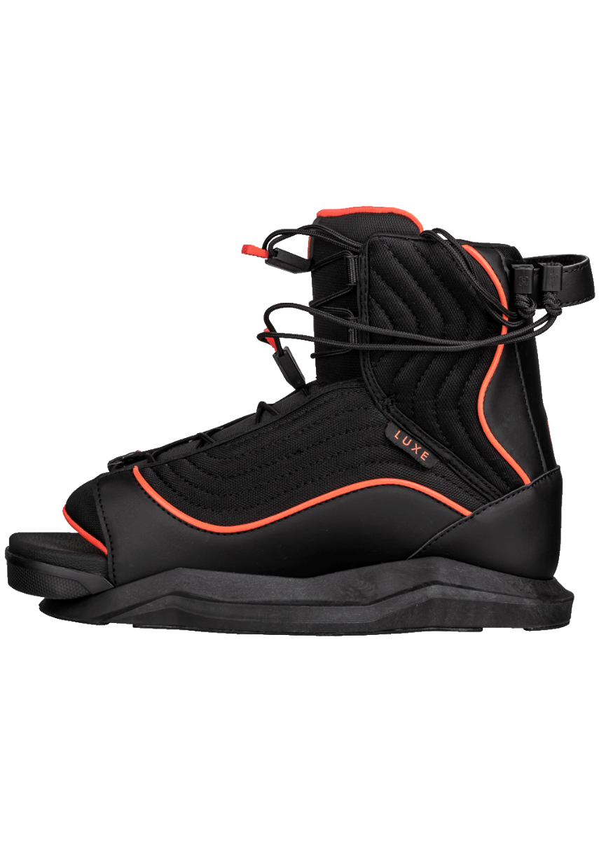 Side profile of Ronix Luxe women's wakeboard binding