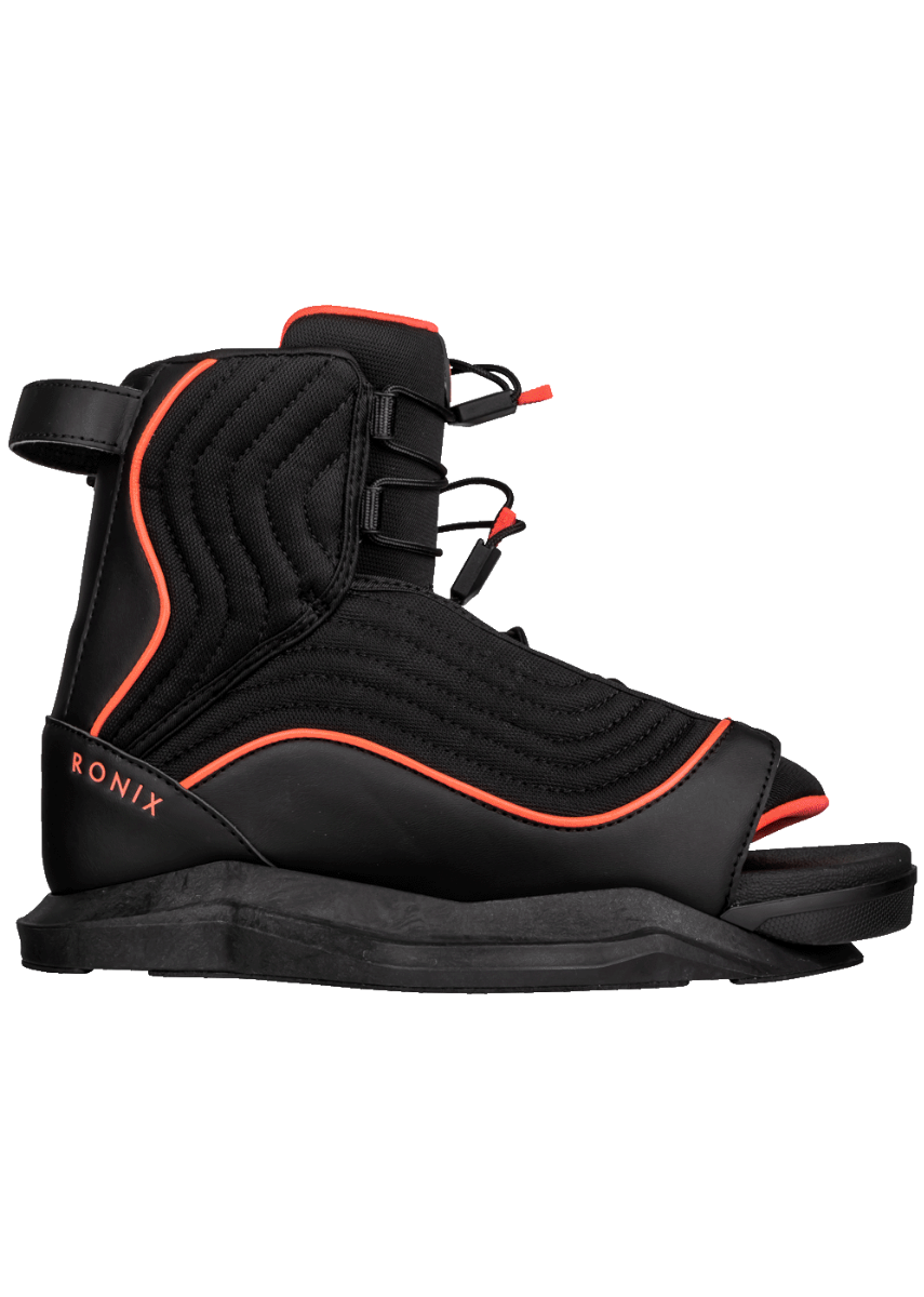 Side profile of Ronix Luxe women's wakeboard binding