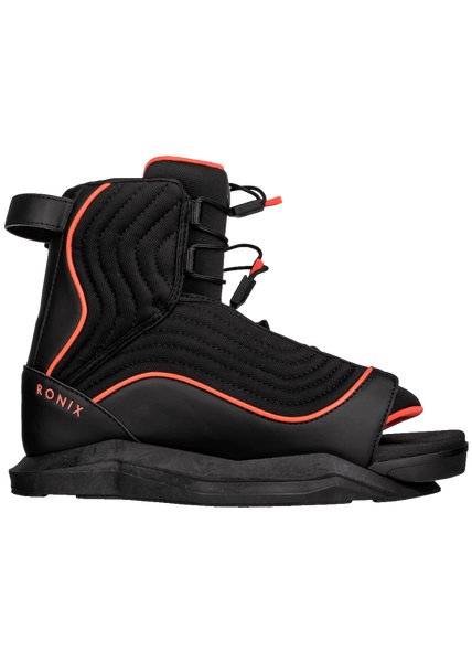 Side profile of Ronix Luxe women's wakeboard binding
