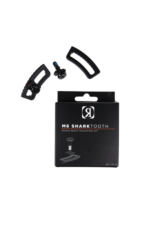 Ronix M6 SharkTooth wakeboard boot hardware set of four reinforcement inserts