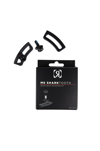Ronix M6 SharkTooth wakeboard boot hardware set of four reinforcement inserts