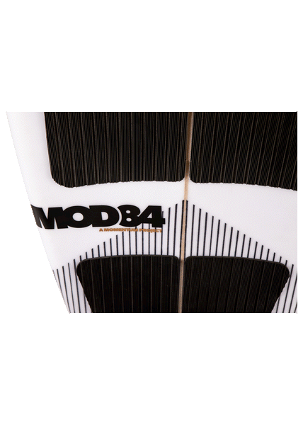 Blended EVA traction pad on Ronix MOD 84 foil board