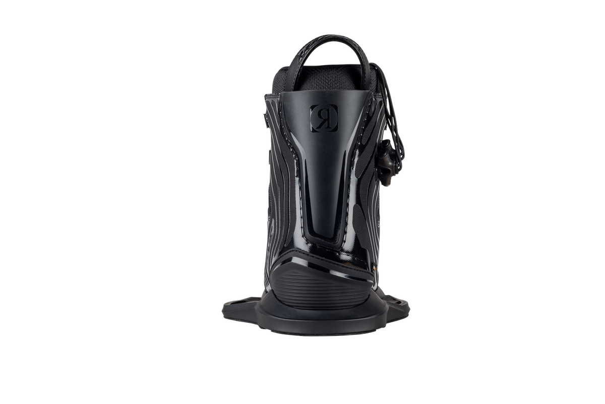 3D-molded support components on Ronix One Gloss Midnight wakeboard boots