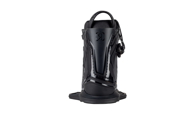 3D-molded support components on Ronix One Gloss Midnight wakeboard boots