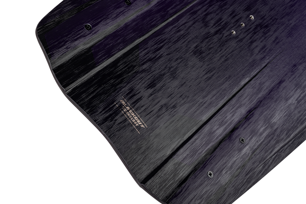 2026 Ronix One Blackout boat wakeboard with 3-stage rocker