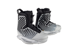 2026 Ronix One Silver Reflective Intuition closed-toe wakeboard boots
