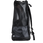 A black mesh and nylon shoulder bag with a front pocket and adjustable strap, shown against a plain white background.