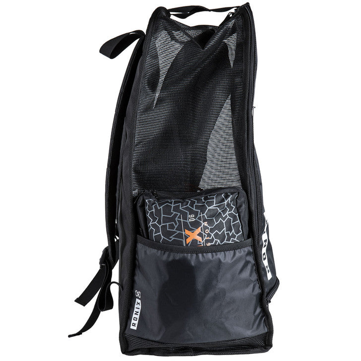 Breathable mesh side panels on Ronix Portside Gear Bag