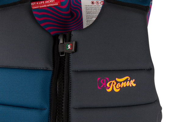 Front view of Ronix Purple Haze 2026 wakeboarding impact vest