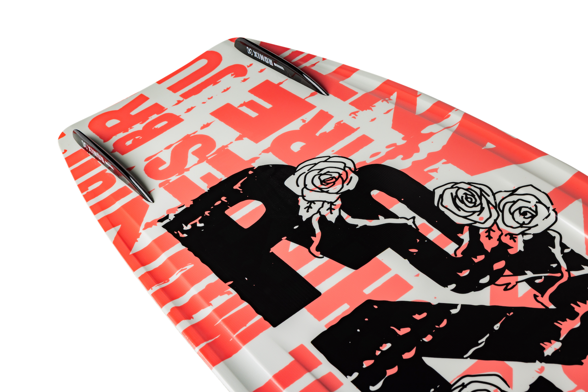 Bottom view of the Ronix Quarter 'Til Midnight women's wakeboard