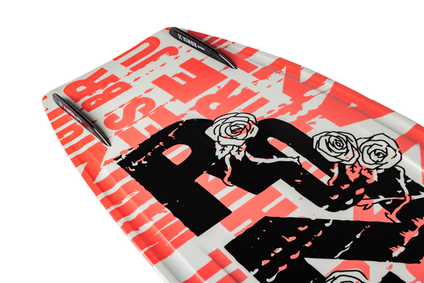 Bottom view of the Ronix Quarter 'Til Midnight women's wakeboard