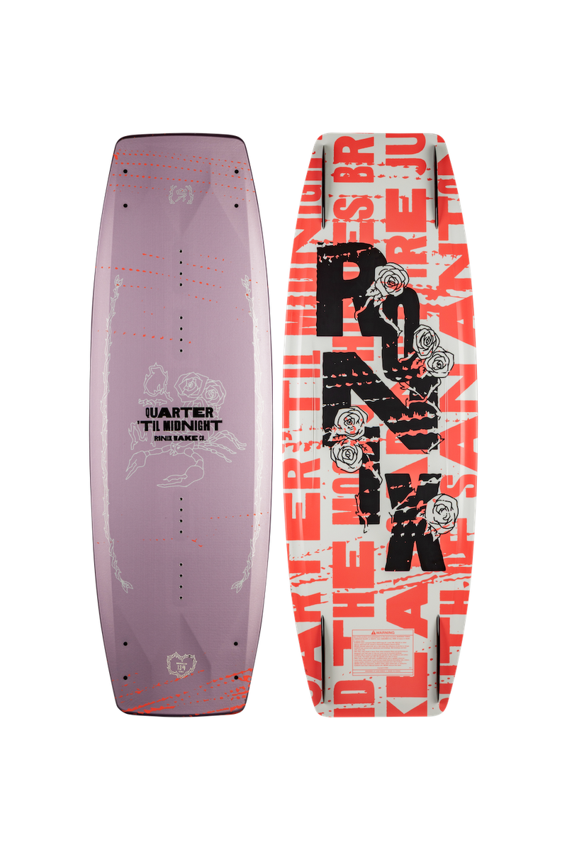 2027 Ronix Quarter 'Til Midnight women's wakeboard with hybrid rocker