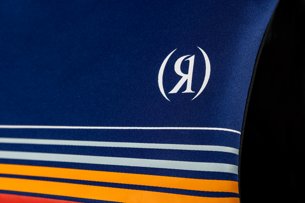 logo on Ronix Realm CGA watersports life vest