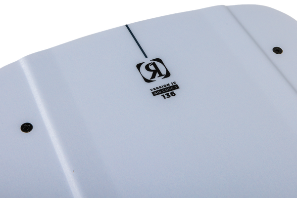 Side profile of Ronix Rise wakeboard showing hybrid rocker