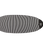 Ronix Round Nose Surf Sock with black and white stripes