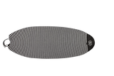 Ronix Round Nose Surf Sock with black and white stripes