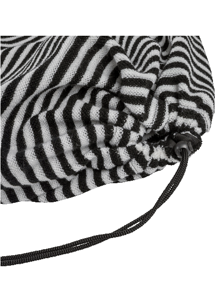 Ronix Round Nose Surf Sock – Black & White Stripes